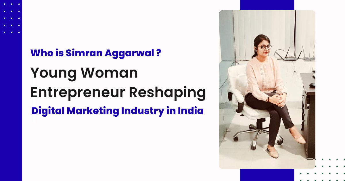 Founder Simran Aggarwal - new traffictail