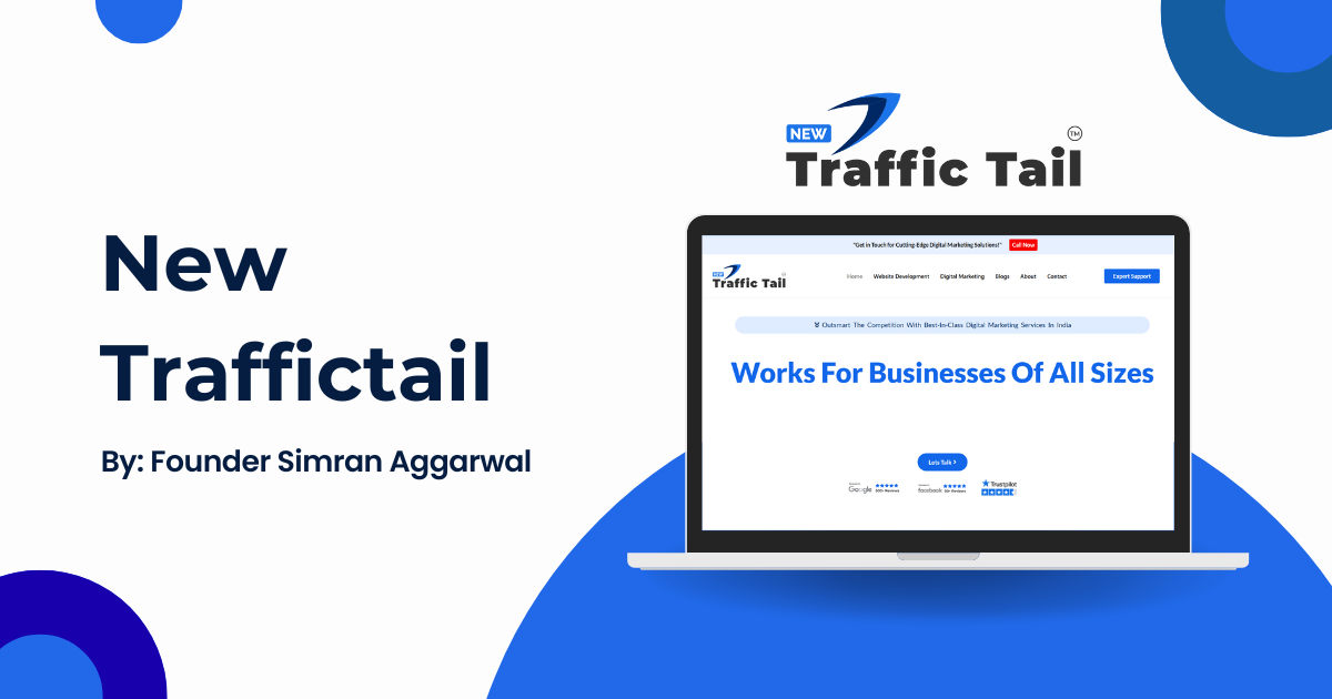 Founder Simran Aggarwal - new traffictail